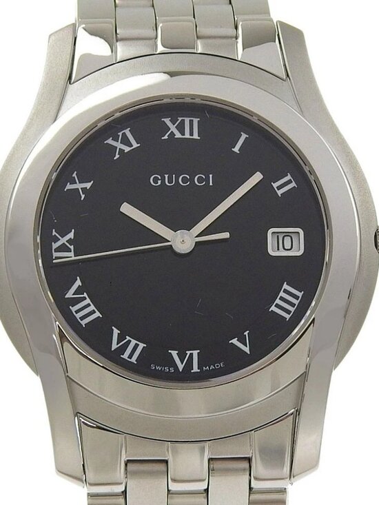 Pre-Owned Gucci G-Class Watch, 5500M Quartz Movement, Black  GUCCI G class Watches 5500M blackDial Stainless Steel Quartz Analog displa...